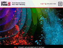 Tablet Screenshot of print3toronto.com
